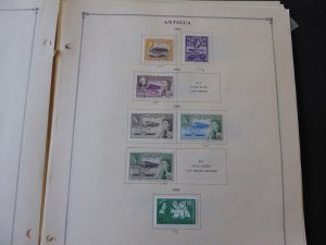 Antigua 1921-1985 Stamp Collection on Scott International Pages