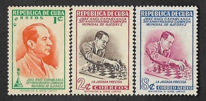 SMI) 1951 CARIBBEAN, CHESS, 30 YEARS OF THE WORLD CHAMPIONSHIP CONQUERED BY RAUL