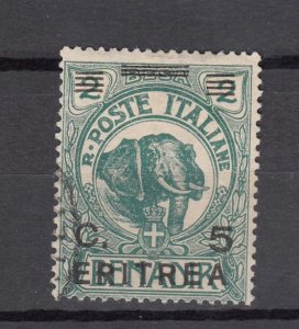 J43913 JL Stamps 1922 eritrea used 59 ovpt