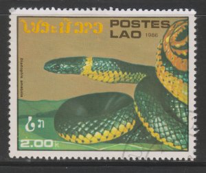 Laos 725 Snakes 1986
