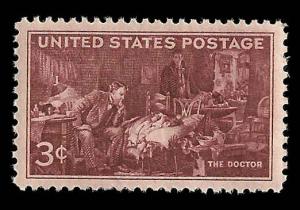 # 949 MINT NEVER HINGED DOCTORS XF+