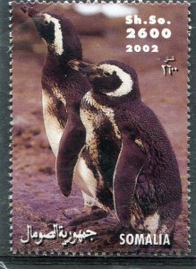 Somalia 2002 BIRDS EMPEROR PENGUINS 1 value Perforated Mint (NH)