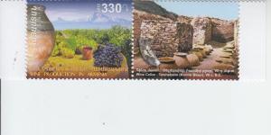 2013 Armenia Wine Production (2)  (Scott NA) MNH