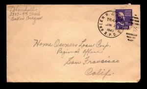 1940 Green R & Port RPO Cover - L23708