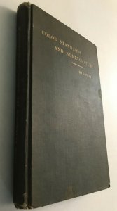 1912 Ridgway Color Standards and Nomenclature book with color plates [RF.85]