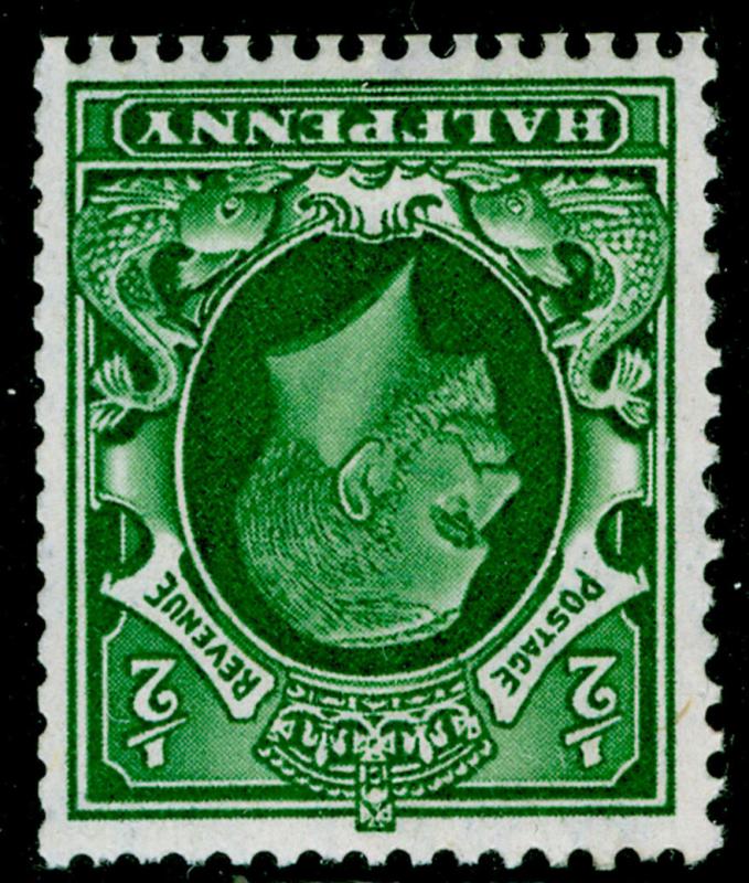 SG439Wi, ½d green, M MINT. Cat £11. WMK INV