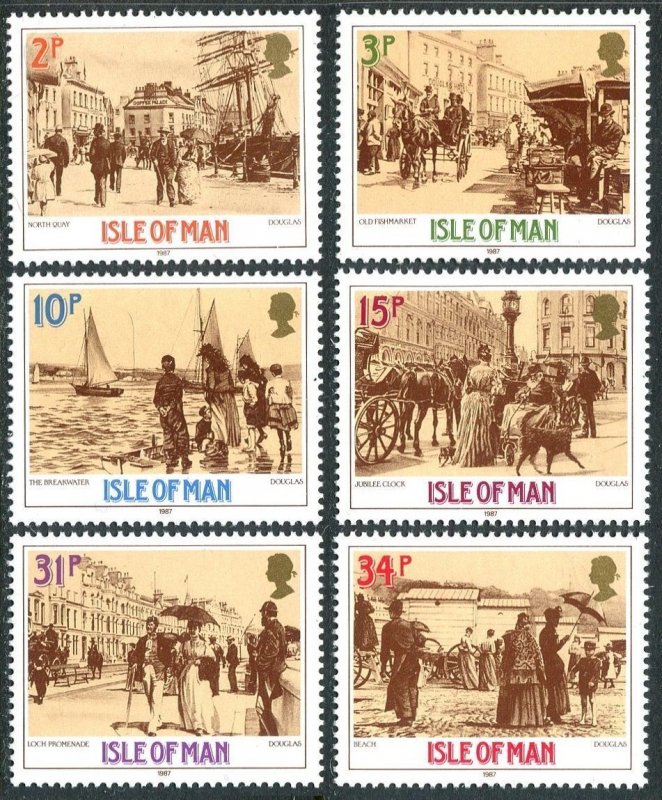 Isle of Man 321-326, MNH. Michel 325-330. Photographs-Victorian Douglas, 1987.