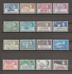 BRITISH ANTARCTIC TERRITORY 1963/9 SG 1/15a USED Cat £250