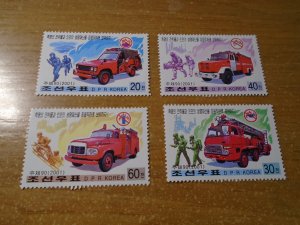 Automobiles (Cars) : Korea  #  4118-21  MNH