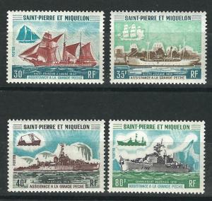 St Pierre & Miq 408-11 Y&T 410-13 MNH VF 1971 SCV $197.50