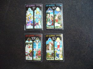 Stamps - St. Kitts - Scott# 86-89 - Mint Never Hinged Set of 4 Stamps