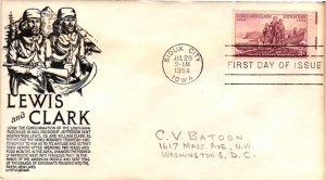 #1063 Lewis and Clark – Anderson Cachet EV22