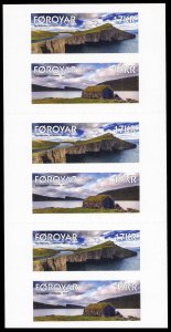 Faroe Islands 2017 Scott #673Bc Self-Adhesive Booklet Mint Never Hinged