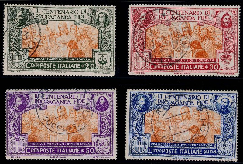 ITALY 143-46  Used (ID # 113679)- L