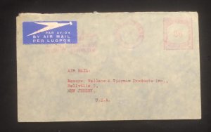 C) 1948. SOUTH AFRICA. AIRMAIL ENVELOPE SENT TO USA. 2ND CHOICE