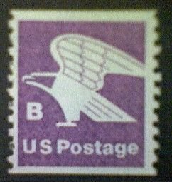 United States, Scott #1820, used(o), 1981,  B Eagle Transition, (18¢)