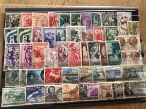 Italy mixed used  stamps  A12321