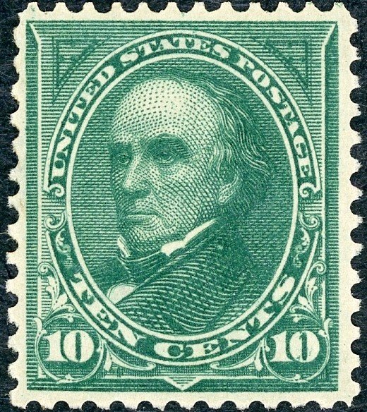 #273 – 1895 10c Webster. MH. OG.