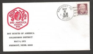 1972 Boy Scouts Fremont Nebr Goldenrod District  BSA Mid-America Council