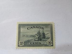 1946 Canada SC #271 FARMING  HARVESTING  MNH VF stamp