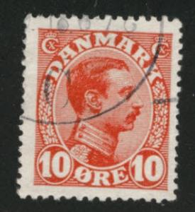 DENMARK  Scott 100 used 