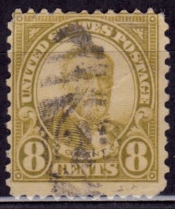 United States, 1922-25, Grant, 8c, sc#560, used
