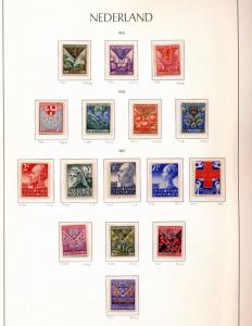 Netherlands 1925/28 Red X Sport MH MNH 30 Stamp SG Catalogue 170+Pounds(You 142)