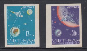 North Vietnam   429-30  imperf    mnh   cat  $10.00