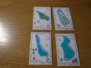 Kiribati  #  487-90  MNH