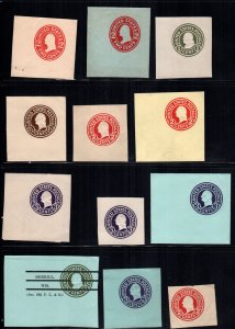 US 12 mint cut squares