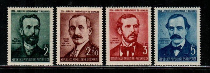 Albania #461-464  Mint  Scott $13.60