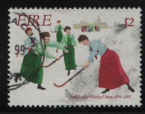 Ireland 1994 used Sc 930 52p Irish Ladies Hockey Union 100th ann