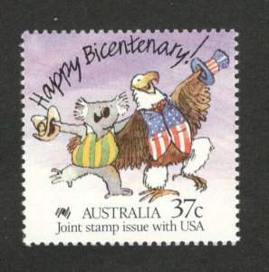 AUSTRALIA - MNH STAMP - JOINT ISSUE WITH USA - 1988.