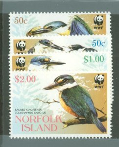 Norfolk Island #832-835 Mint (NH) Single (Complete Set) (Bird)