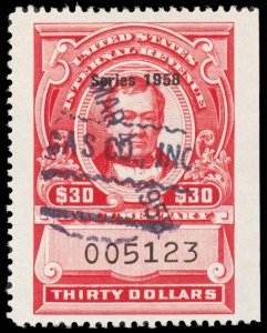 U.S. REV. DATED REDS R715  Used (ID # 101035)