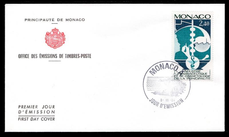 Monaco 1442 U/A FDC