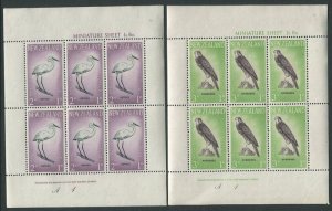 1961 New Zealand Health stamps, pair of sheets (SG MS807a)  u.m.