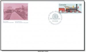 Canada FDC #1036 - Scotia 0-6-0 type (1984) 32¢