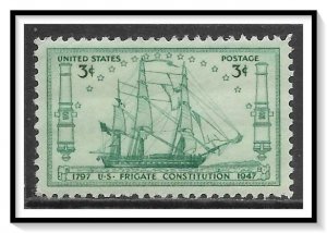 US #951 Frigate Constitution MNH