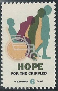 Scott: 1385 United States - Hope for the Crippled - MNH