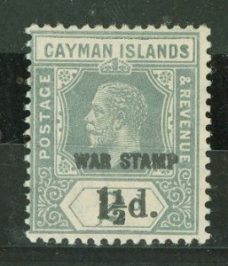 Cayman Islands #MR7 Unused Single