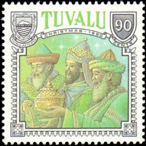 Tuvalu #558-561, Complete Set(4), 1990, Never Hinged