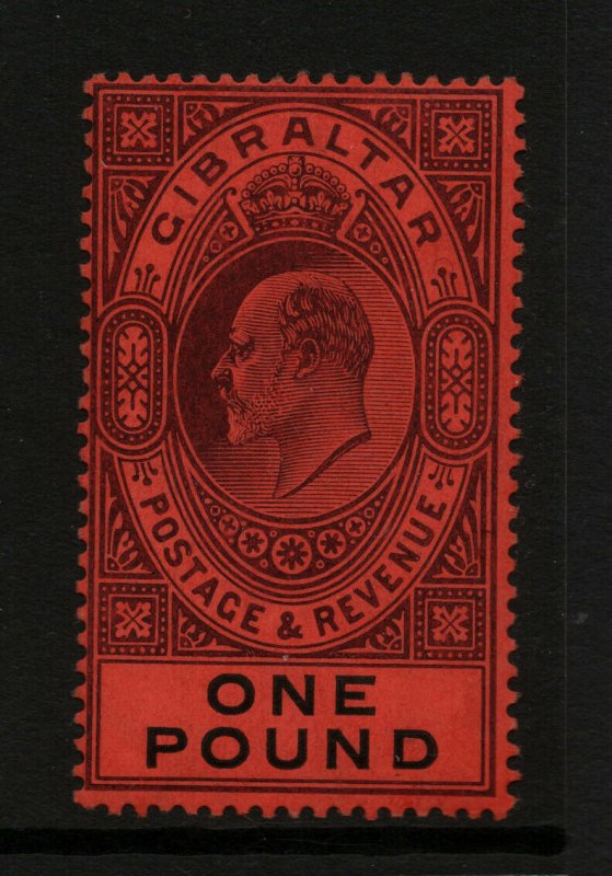 Gibraltar #64 Mint Fine+ Never Hinged