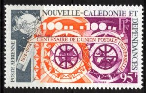 New Caledonia 1974 100 Years of UPU Universal Postal Union MNH