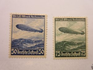 GERMANY Scott C57-C58 (ACID GUM REMOVED) MNG Lot1 Cat $37.50