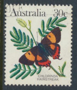 Australia SG 792a  Used  SC# 875A  Hairstreak Butterfly 1983  see scan 