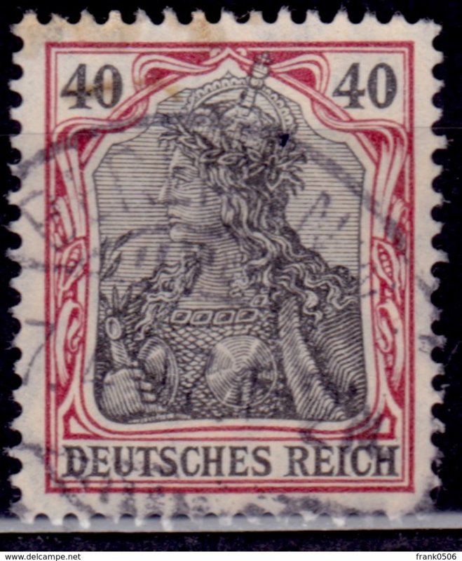 Germany - Deutsches Reich 1902, Germania, 40pf, sc#72, used