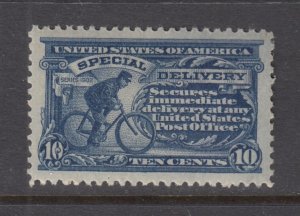 US #E11 10-cent Special Delivery Bicycle  (hinged) Very nice cv$20.00