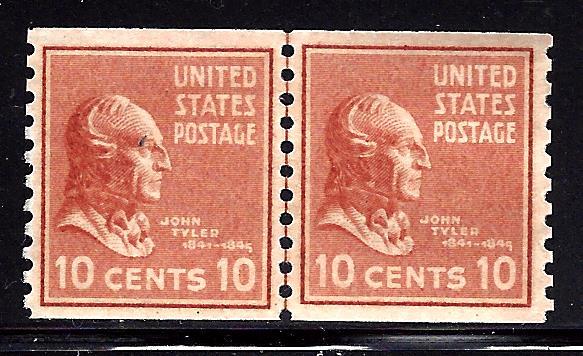 839-851 Mint,OG,NH... Line Pairs... SCV $139.90