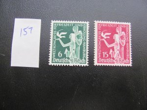 Germany 1935 MNH SC 477-478 SET VF/XF 18 EUROS (157)